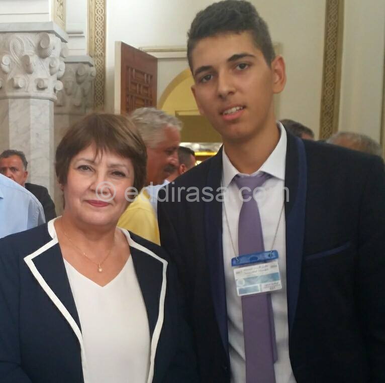 لوماسين مسعود مع وزيرة التربية