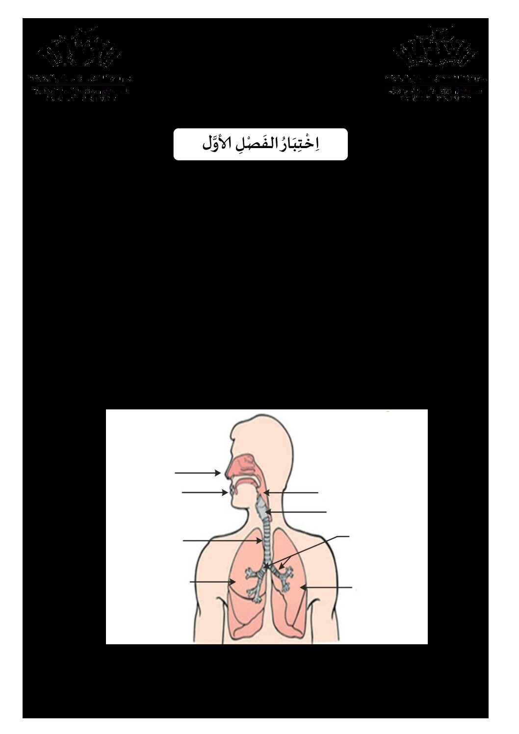 إختبار الفصل الأول في التربية العلمية السنة الرابعة ابتدائي رقم 40 مع التصحيح