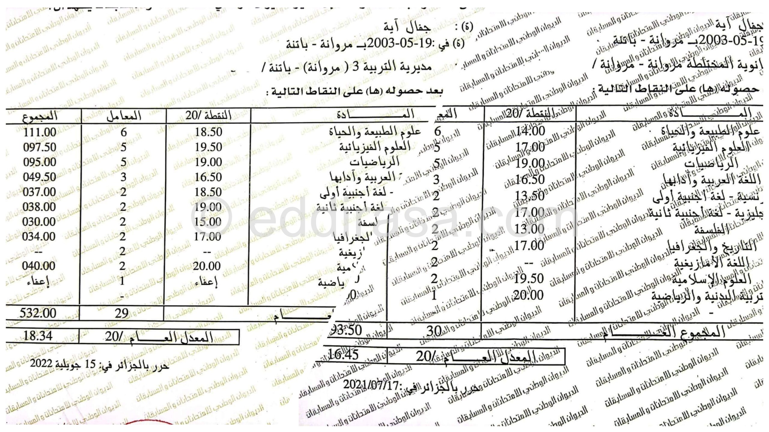 موقع كشوف